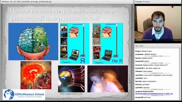 Практика активации правого полушария ч 1