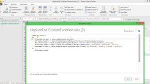 Power Query - Custom Functions (Пользовательские функции, Занятие 6)