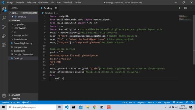 SMTP MODÜLÜ İLE OTONOM MAİL GÖNDERME !!! смотреть онлайн