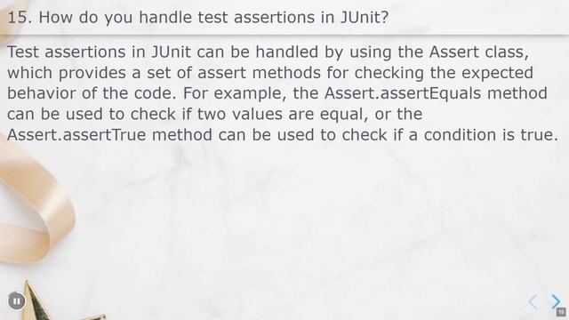 JUnit Interview Questions смотреть онлайн
