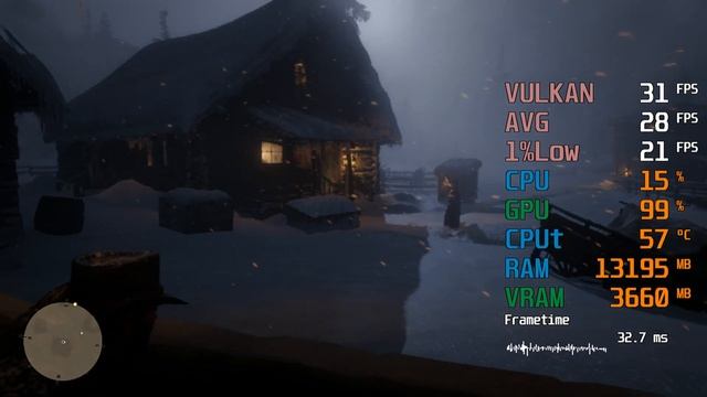 UHD 770 -- i5-13500 -- Red Dead Redemption 2 FPS Test смотреть онлайн