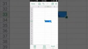 Learn Microsoft Excel In Mobile - Make auto bill in mobile excel