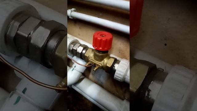 настройка балансировочного клапана Danfoss CNT на подачу при двухтрубной системе отопления смотреть онлайн