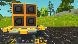 XOR Ячейка памяти | Включение по кнопке в  Scrap Mechanic.