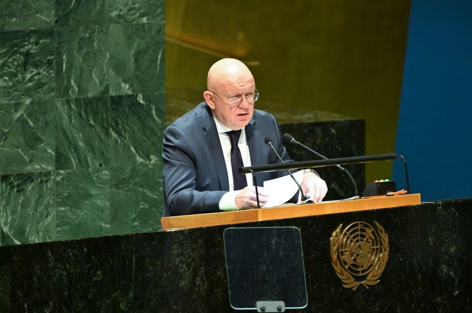 ? В.А.Небензя в  ГА ООН. Выступление в ходе заседания ГА ООН по Украине (23.02.2024)