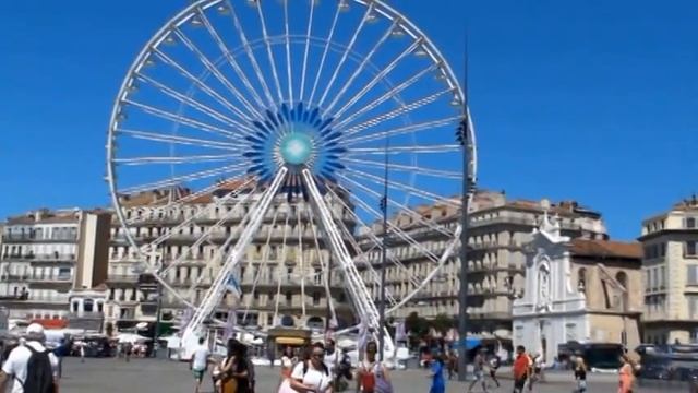 Travel в Марсель, юг Франции.