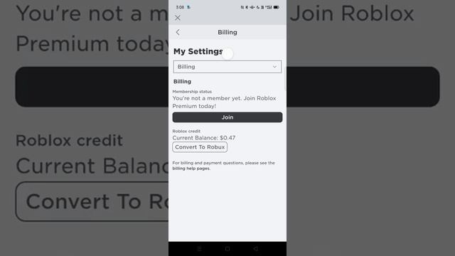 How To Convert Roblox Credit Into Robux Easy (Mobile)