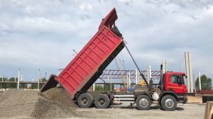 Скания 8х4 увеличенные борта большой кузов самосвал.