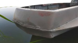 ЛОДКА ИЗ КОЛЯСКИ МОТОЦИКЛА ИЖ и ВИХРЬ 20. ЧАСТЬ 2 \ BOAT FROM MOTORCYCLE SIDECAR. PART 2