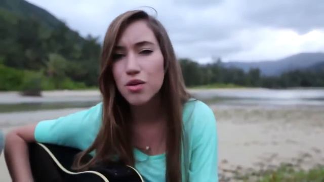 Девушка потрясающе поет! Красивое соло на гитаре! смотреть онлайн