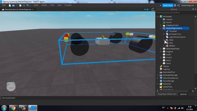 HOW TO MAKE CAR RACING SYSTEM I ROBLOX STUDIO смотреть онлайн