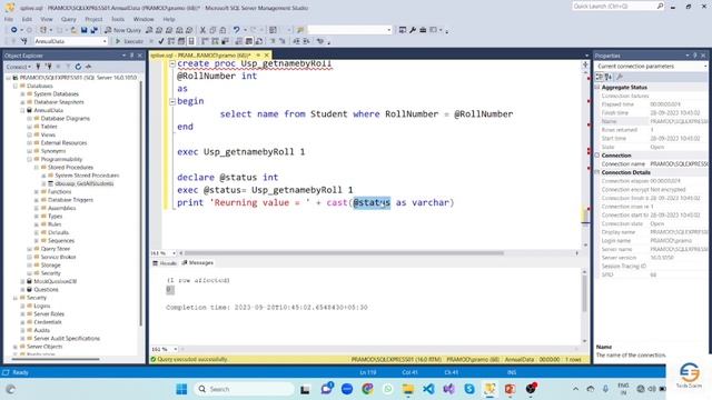 Store Procedure SQL SERVER |Part-28