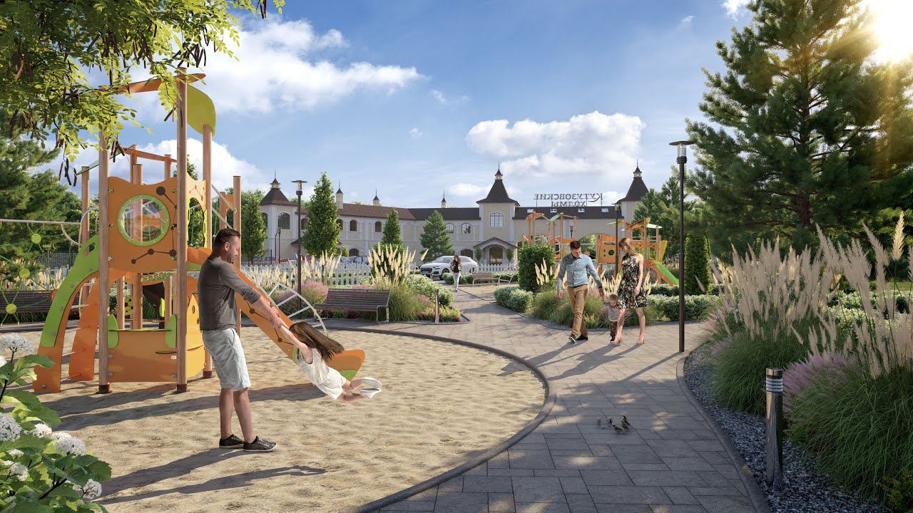 3D video clip about modern village in Moscow. 3D видео презентация коттеджного поселка в Москве. смотреть онлайн