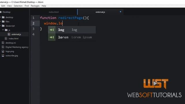 javascript tutorials for beginners in Hindi - 27 - How to redirect page in javascript смотреть онлайн