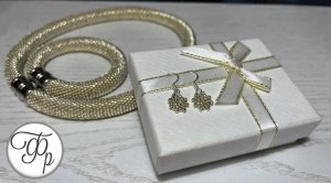 Серьги из бисера за 10 минут. Для новичков бисероплетения - быстро и просто