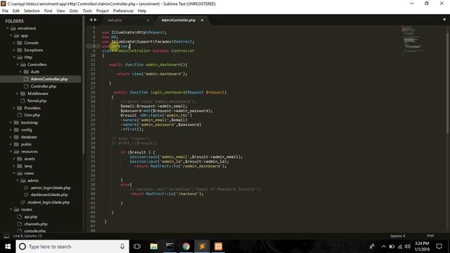 laravel create full project bangla part-9