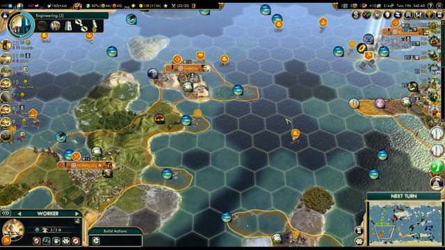 Let's Play Civilization 5 Vox Populi - Polynesia ep.8 (deity, epic) смотреть онлайн