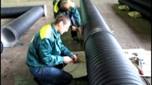 Соединение гофротрубы