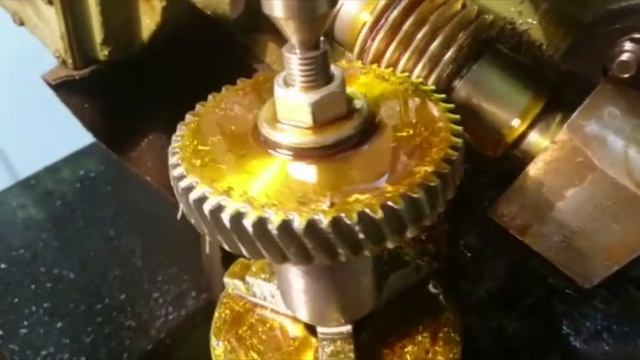 Изготовление косозубой шестерни смотреть онлайн