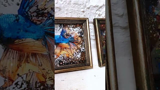 Техники по декору зеркал и стекла. Зеркальные картины. Обучение.