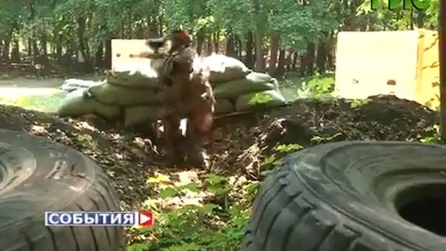 Воспитанники детдома №1 и кадеты духовно-просветительского центра "Кириллица" сыграли в пейнтбол смотреть онлайн