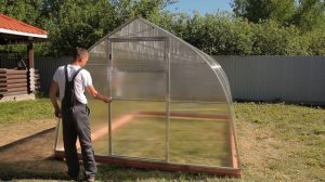 Обзор теплицы Сибирская Стрелка 25