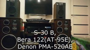 Сравнение акустики S-90 D; B&W 302 ;S-30 B; Microlab solo 2 pro; 10АС-318 . часть 1