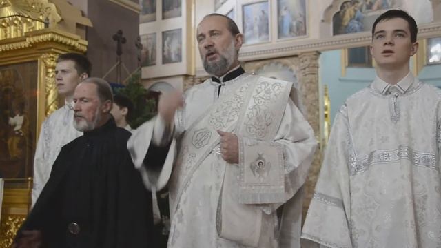 Старая Ладога. Красивый зимний вид монастыря, с высоты птичьего полёта.