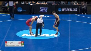 141lbs Jesse Mendez (Ohio State) vs Brock Hardy (Nebraska)