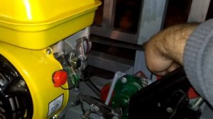 Механизм натяжки клинового ремня из ручника от автомобиля