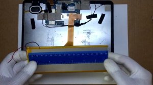 Замена аккумулятора на Планшете Digma Optima 1315T 4G Replacing the battery on the tablet