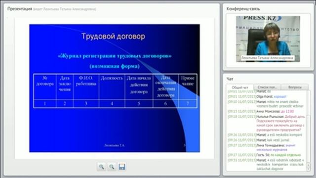 Кадровое делопроизводство Прием на работу