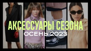 ? Аксессуары сезона ОСЕНЬ 2023: ремни, украшения, гольфы, перчатки, броши…