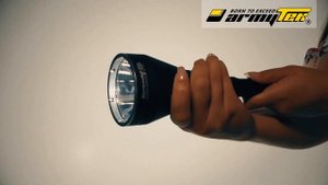 Настройка режимов в фонаре Armytek Barracuda Pro. Переключение из Турбо в Базовый. Стробоскоп