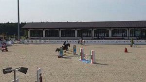 Олеся и Донна 1.09.2019 маршрут 110 см 5 место. Соревнования по конкуру MaximaEquisport
