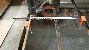 Гравировка металла на лазерном  CO2 станке с помощью пасты КТП-8