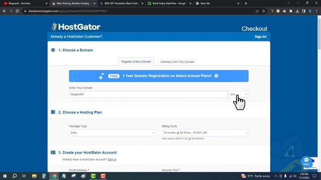 (Free domain+SSL+70% OFF) HostGator Black Friday Sale 2023 смотреть онлайн