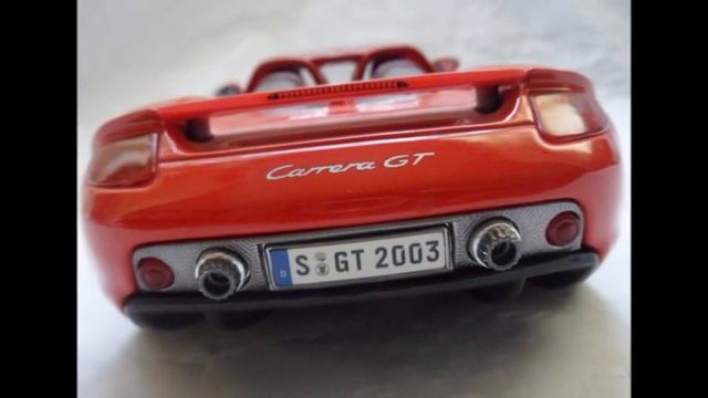 custom Porsche Carrera GT 1/18 diecast model смотреть онлайн