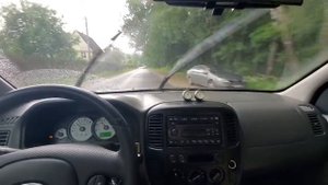 Вождение Ford Escape 1 Рестайлинг