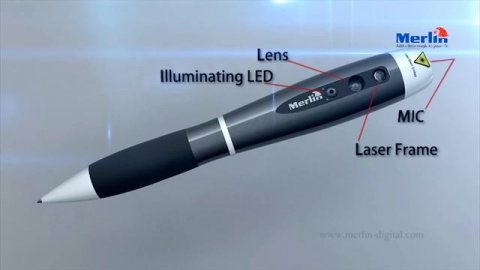 Merlin Pen Scanner (лазерный сканер в виде ручки с диктофоном)
