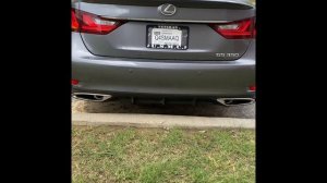 Lexus GS 350 Stock Exhaust vs Borla S-Type Axle Back || Cold Start