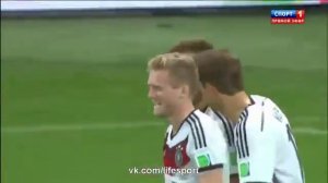 Гол Марио Гётце ЧМ 2014 ФИНАЛ