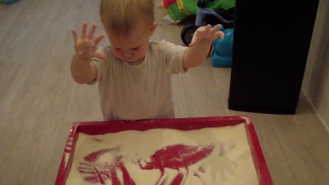 Рисование манкой. Лешке 1,3 смотреть онлайн