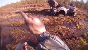 Cf-Moto 500A, X8 и болото