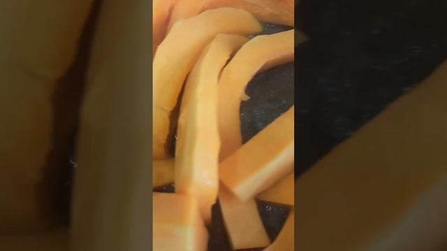 тушёная тыква с мёдом. смотреть онлайн