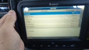 Small Injection Quantity Learning by G-SCAN 2 vehicle programmer on MITSUBISHI L200 TRITON 4M41