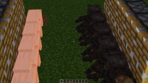 5 spiders + 5 pigs = ??? MINECRAFT