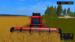 Farming Simulator 2017. мод зерноуборочный комбайн Гомсельмаш Палессе GS16.