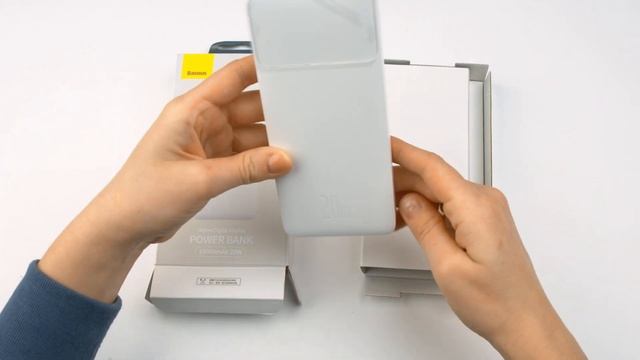 Аккумулятор внешний универсальный Baseus Bipow QC 20W Белый