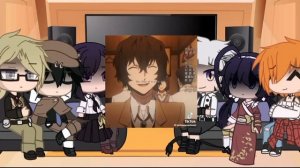 The ADA react to PM Dazai |Gacha BSD |
